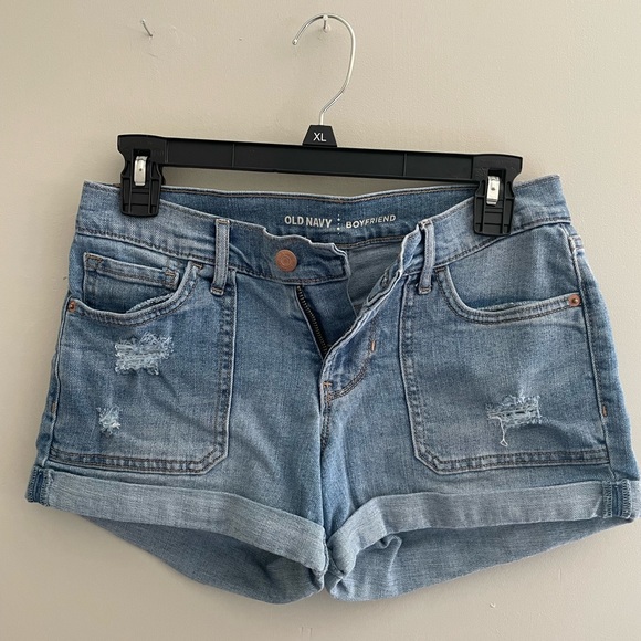 Boyfriend Jean shorts! Size 0 - Picture 1 of 4